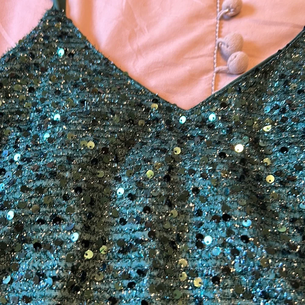 Sequined Mini Dress - Picture 4 of 5
